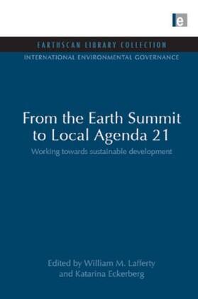 Lafferty / Eckerberg |  From the Earth Summit to Local Agenda 21 | Buch |  Sack Fachmedien