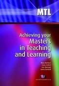 McAteer / Murtagh / Hallett |  Achieving your Masters in Teaching and Learning | eBook | Sack Fachmedien