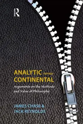 Reynolds / Chase |  Analytic Versus Continental | Buch |  Sack Fachmedien