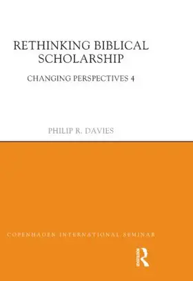 Davies |  Rethinking Biblical Scholarship | Buch |  Sack Fachmedien