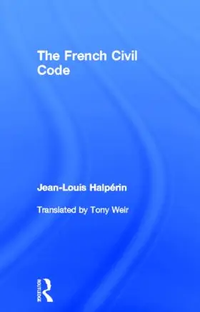 Halperin |  The French Civil Code | Buch |  Sack Fachmedien