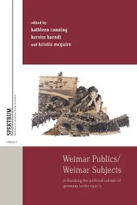 Canning / Barndt / McGuire |  Weimar Publics/Weimar Subjects | eBook | Sack Fachmedien