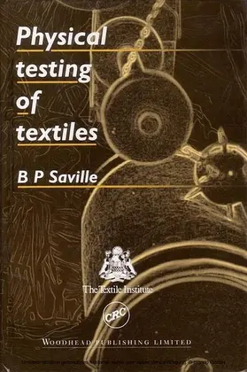 Saville | Physical Testing of Textiles | E-Book | sack.de