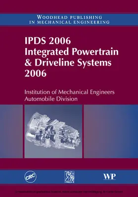 IMechE |  IPDS 2006 Integrated Powertrain and Driveline Systems 2006 | eBook | Sack Fachmedien
