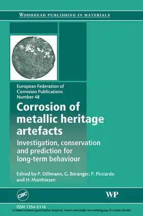 Dillmann / Beranger / Piccardo |  Corrosion of Metallic Heritage Artefacts | eBook | Sack Fachmedien