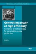 Jeffs |  Generating Power at High Efficiency: Combined Cycle Technology for Sustainable Energy Production | Buch |  Sack Fachmedien