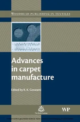 Goswami |  Advances in Carpet Manufacture | eBook | Sack Fachmedien