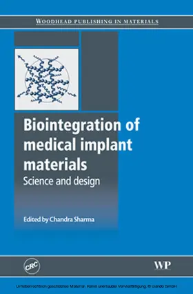 Sharma | Biointegration of Medical Implant Materials | E-Book | www.sack.de