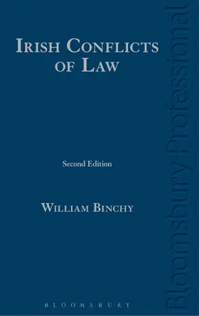 Binchy |  Irish Conflicts of Law | Buch |  Sack Fachmedien