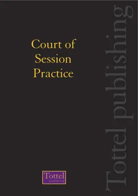 McLean / Forsyth / Young |  Court of Session Practice | Loseblattwerk |  Sack Fachmedien