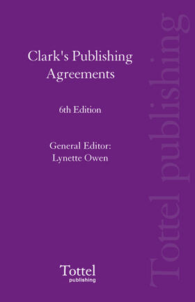 Owen | Clark's Publishing Agreements | Medienkombination | 978-1-84592-408-9 | sack.de