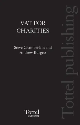 Chamberlain / Burgess |  VAT for Charities and Other Voluntary Organisations | Buch |  Sack Fachmedien