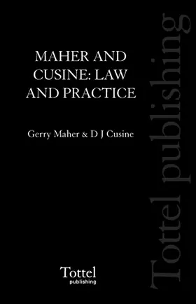 Cusine / Maher / Maher QC |  The Law and Practice of Diligence | Buch |  Sack Fachmedien