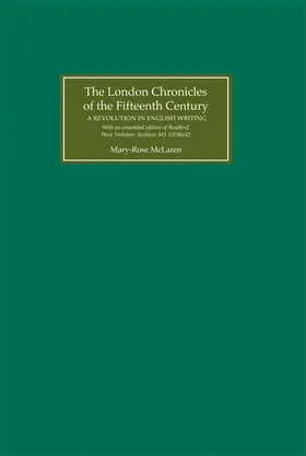 McLaren | The London Chronicles of the Fifteenth Century | E-Book | www.sack.de