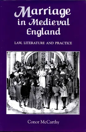 McCarthy | Marriage in Medieval England: Law, Literature and Practice | E-Book | sack.de
