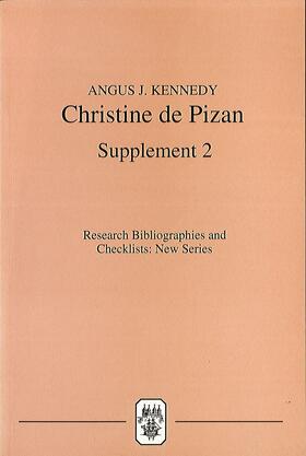 Kennedy |  Christine de Pizan | eBook | Sack Fachmedien
