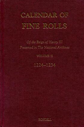 Carpenter / Dryburgh / Hartland |  Calendar of the Fine Rolls of the Reign of Henry III [1216-1248]: II: 1224-1234 | eBook | Sack Fachmedien