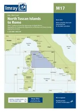 Imray |  M17 North Tuscan Islands to Rome | Sonstiges |  Sack Fachmedien