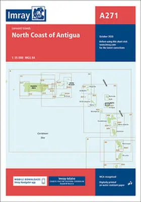 Imray |  A271 North Coast of Antigua | Sonstiges |  Sack Fachmedien