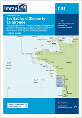  C41 Les Sables d'Olonne to La Gironde, Imray Chart | Sonstiges |  Sack Fachmedien