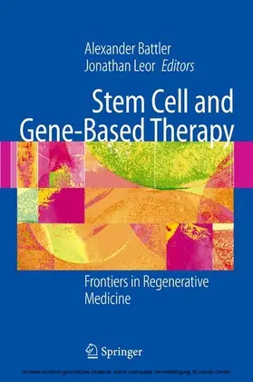 Battler / Leor | Stem Cell and Gene-Based Therapy | E-Book | www.sack.de