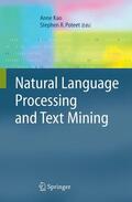 Poteet / Kao |  Natural Language Processing and Text Mining | Buch |  Sack Fachmedien