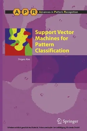 Abe |  Support Vector Machines for Pattern Classification | eBook | Sack Fachmedien