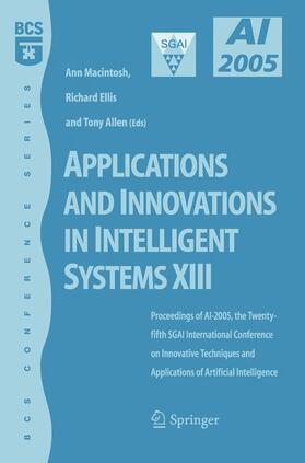 Macintosh / Ellis / Allen | Applications and Innovations in Intelligent Systems XIII | Buch | sack.de