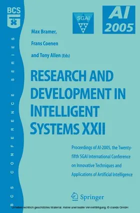 Coenen / Allen | Research and Development in Intelligent Systems XXII | E-Book | sack.de