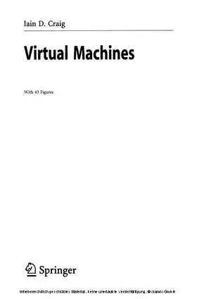 Craig |  Virtual Machines | eBook | Sack Fachmedien