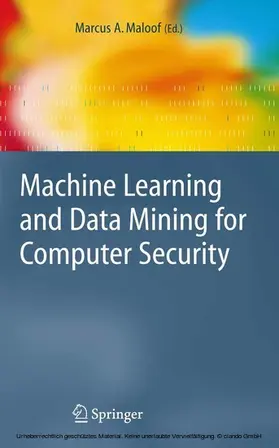Maloof |  Machine Learning and Data Mining for Computer Security | eBook | Sack Fachmedien