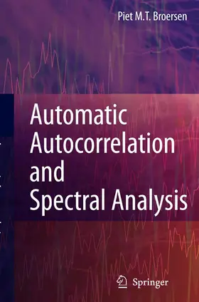 Broersen | Automatic Autocorrelation and Spectral Analysis | E-Book | www.sack.de