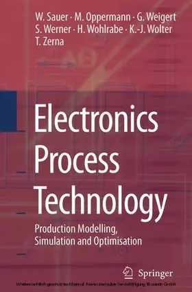Sauer / Oppermann / Weigert | Electronics Process Technology | E-Book | sack.de
