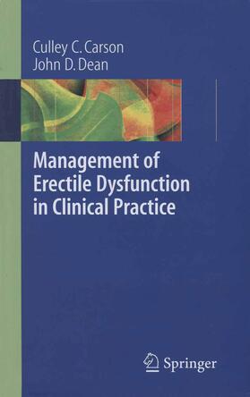 Carson / Dean | Management of Erectile Dysfunction in Clinical Practice | E-Book | sack.de