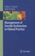 Carson / Dean |  Management of Erectile Dysfunction in Clinical Practice | eBook | Sack Fachmedien