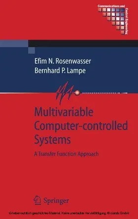Rosenwasser / Lampe | Multivariable Computer-controlled Systems | E-Book | sack.de
