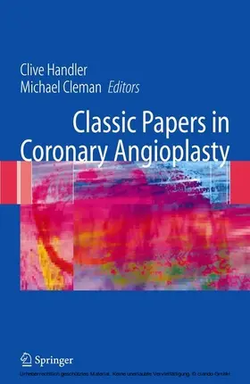 Handler / Cleman |  Classic Papers in Coronary Angioplasty | eBook | Sack Fachmedien