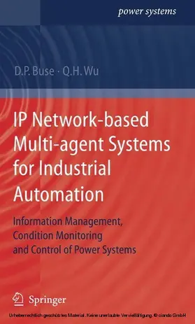 Buse / Wu | IP Network-based Multi-agent Systems for Industrial Automation | E-Book | sack.de