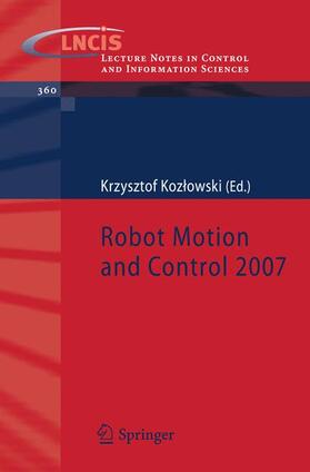 Kozlowski | Robot Motion and Control | Buch | 978-1-84628-973-6 | sack.de