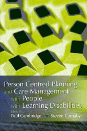 Carnaby / Cambridge | Person Centred Planning and Care Management with People with Learning Disabilities | E-Book | sack.de