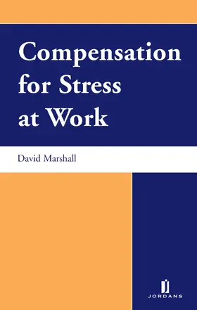 Marshall |  Compensation for Stress at Work | Buch |  Sack Fachmedien