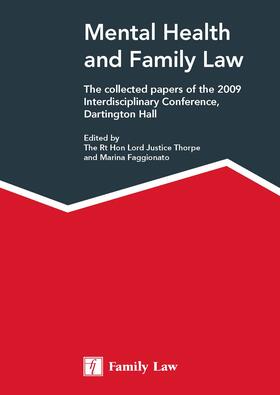 Faggionato / Thorpe | Mental Health and Family Law | Buch | 978-1-84661-211-4 | sack.de