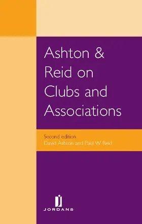 Ashton / Reid |  Ashton & Reid on Clubs and Associations | Buch |  Sack Fachmedien