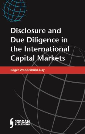Wedderburn-Day | Disclosure and Due Diligence in the International Capital Markets | Buch | 978-1-84661-959-5 | sack.de