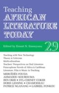 Emenyonu |  Alt 29 Teaching African Literature Today | Buch |  Sack Fachmedien