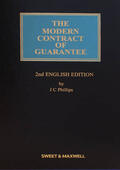 Phillips / Donovan |  The Modern Contract of Guarantee | Buch |  Sack Fachmedien