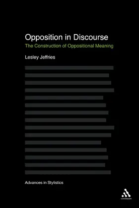 Jeffries |  Opposition in Discourse | Buch |  Sack Fachmedien