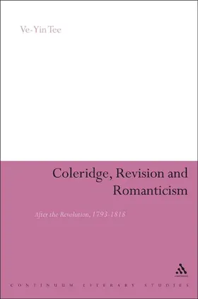 Tee |  Coleridge, Revision and Romanticism | Buch |  Sack Fachmedien