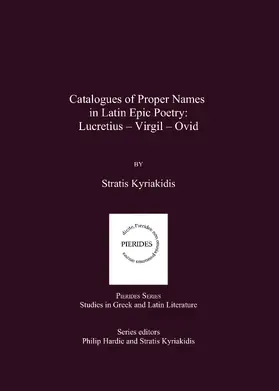 Kyriakidis |  Catalogues of Proper Names in Latin Epic Poetry | Buch |  Sack Fachmedien