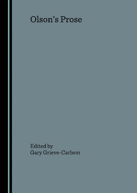 Grieve-Carlson |  Olson’s Prose | Buch |  Sack Fachmedien